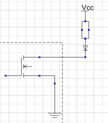 開漏輸出電路